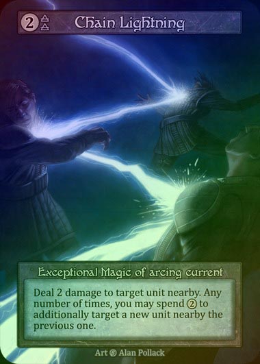 【FOIL】[Air] Chain Lightning [beta-Exceptional]